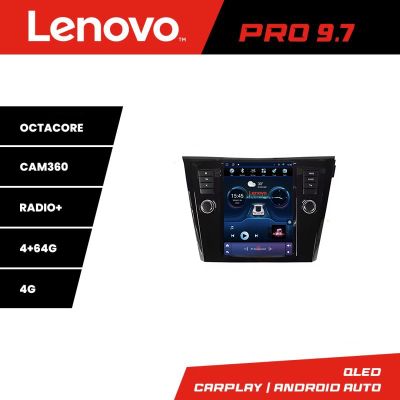 Navigatie Nissan X-Trail 2013-2018 tip tesla radio gps internet 8 Core 4+64 360 4G carplay android auto  kit-tesla-353+EDT-E