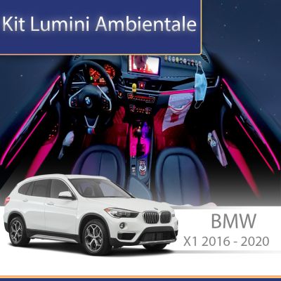 Lumini Ambientale NIGHTVIBE BMW Seria X1 2017-2021 dedicat trim control telefon sau sistem original
