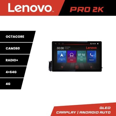 Navigatie Mazda 6 2018-  Lenovo PRO 4+64 13 inch 2K android 4G DSP gps internet  Co