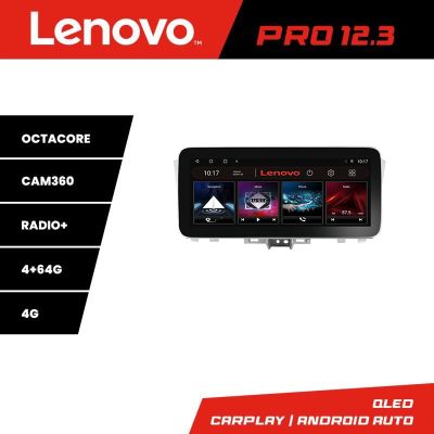 Navigatie Infinity QX60 2014-2020 Lenovo PRO 4+64 12.3 inch qled android 4G DSP gps internet  KIT-qx60