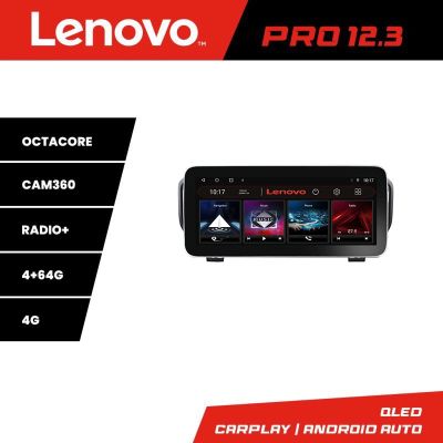 Navigatie Kia Sportage facelift 2019 - K-SPORTAGE-19 Lenovo PRO 4+64 12.3 inch qled android 4G DSP gps internet
