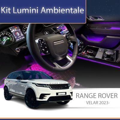 Lumini Ambientale NIGHTVIBE Range Rover Velar 2023- set complet control telefon sau sistem original