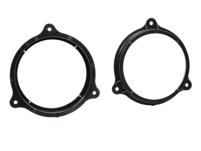 Inel adaptare difuzor 165mm uși față multi-brand (Dacia, Fiat, Nissan, Opel, Renault, Seat, +1 mărci) – 59 modele compatibile – fără ambalaj