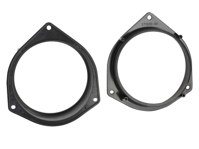 Inel adaptare difuzor 130mm uși față multi-brand (Citroen, Fiat, Ford, Opel, Peugeot) – 26 modele compatibile – fără ambalaj