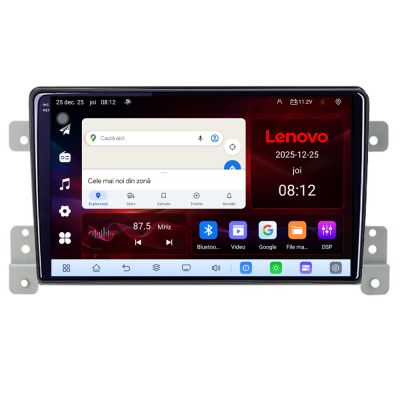 Navigatie Suzuki Grand Vitara Old Lenovo Kit-053 8 Core 2.2 Ghz 8+128 Qled Incell 1K Android 360 Carplay DSP AHD 1080P ADAS 4G Wifi 5Ghz Bluetooth PRO