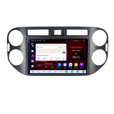 Navigatie VW TIGUAN si Golf Plus 2007-2011 8 Core 2.2 Ghz 8+128 Qled Incell 1K Android 360 Carplay DSP AHD 1080P ADAS 4G Wifi 5Ghz Bluetooth PRO Lenovo