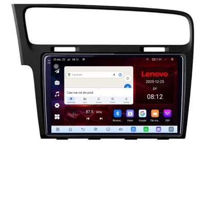 Navigatie VW Golf 7 Lenovo Kit-491 8 Core 2.2 Ghz 8+128 Qled Incell 1K Android 360 Carplay DSP AHD 1080P ADAS 4G Wifi 5Ghz Bluetooth PRO