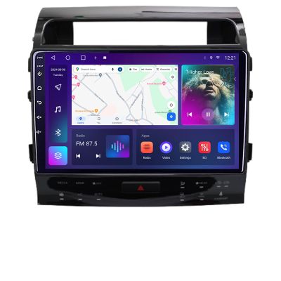 Navigatie Toyota Landcruiser J150 2010-2018 Android Ecran QLED octa core 4+64 carplay android auto