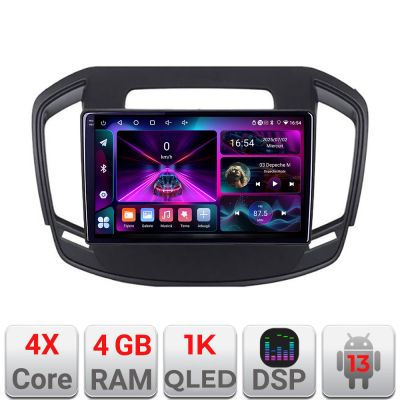 Navigatie Opel Insignia A-338  4+64 InCell Display 1K Android Waze USB Navigatie Internet Youtube Radio