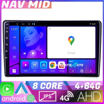 Navigatie Octa Core EDOTEC-LITE Android Ecran 720P Octa Core 4+32 Carplay  Android auto