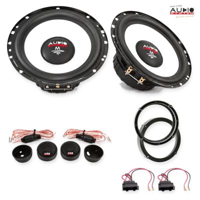 Pachet difuzoare VW Golf VII 3 uși (AU) 2017-2019 Audio System M-Series componente dedicate uși spate