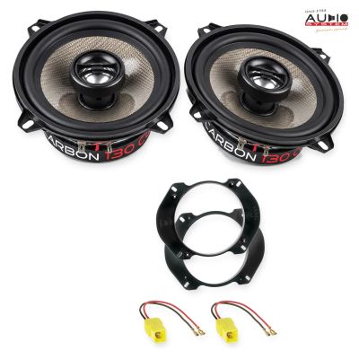 Pachet difuzoare Alfa Romeo GTV (916) 1994-2005 Audio System CARBON coaxiale dedicate uși spate