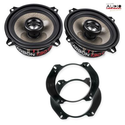 Pachet difuzoare Alfa Romeo Spider 1990-2006 Audio System CARBON coaxiale dedicate uși spate