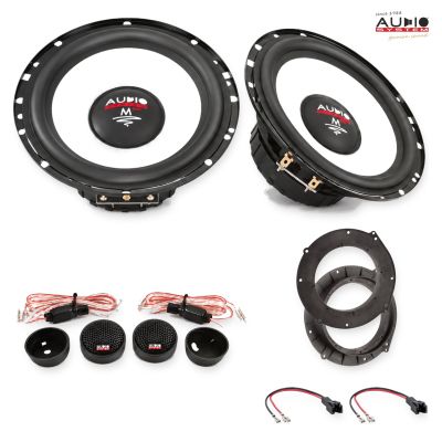 Pachet difuzoare Audi A4 (W8) 2015-2018 Audio System M-Series componente dedicate uși spate