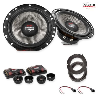 Pachet difuzoare Audi A4 (W8) 2015-2018 Audio System RADION componente dedicate uși spate