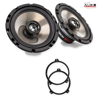 Pachet difuzoare BMW 3er Coupe (E46) 1999-2006 Audio System CARBON coaxiale dedicate raft spate