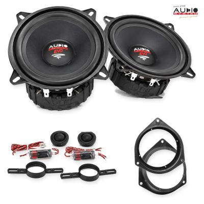 Pachet difuzoare Fiat Fiorino (225) 2008-2015 Audio System RADION componente dedicate uși față