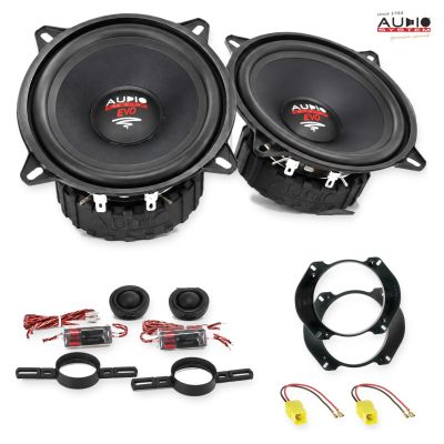Pachet difuzoare Fiat Multipla (186) 1999-2010 Audio System RADION componente dedicate uși față