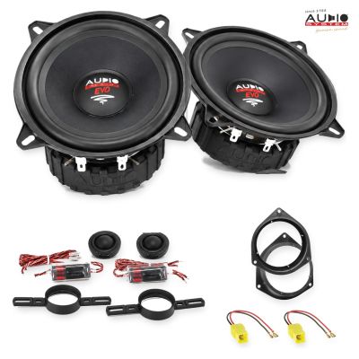 Pachet difuzoare Fiat Qubo (225) 2008-2015 Audio System RADION componente dedicate uși față