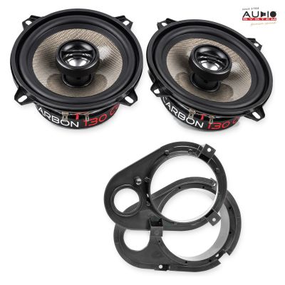 Pachet difuzoare Ford Escort Turnier (MK5/MK6/MK7) 1990-2000 Audio System CARBON coaxiale dedicate uși spate