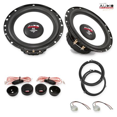 Pachet difuzoare Ford Fiesta 2012-2019 Audio System M-Series componente dedicate uși față
