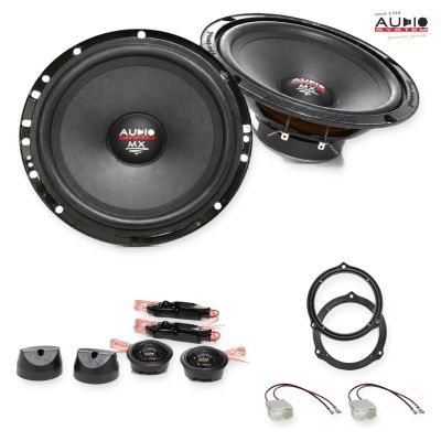 Pachet difuzoare Ford Fiesta (JH1/JD3) 2005-2008 Audio System MX componente dedicate uși față
