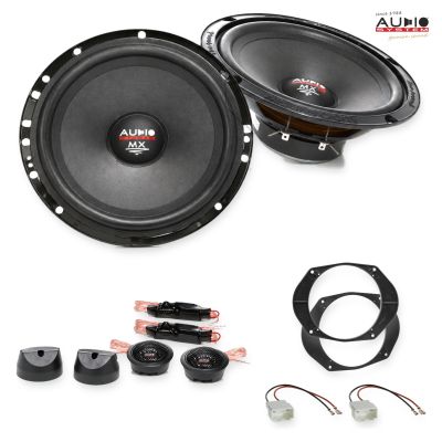 Pachet difuzoare Ford Fusion (JU2) 2002-2012 Audio System MX componente dedicate uși față