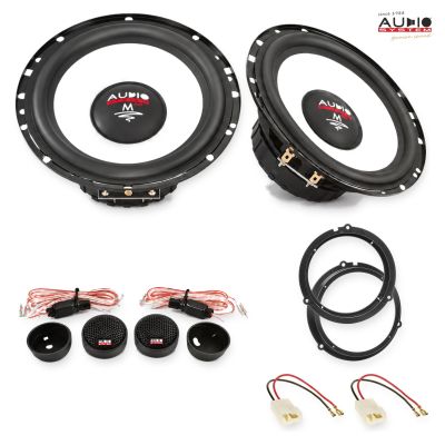 Pachet difuzoare Ford Ka (RU8) 2008-2016 Audio System M-Series componente dedicate uși față