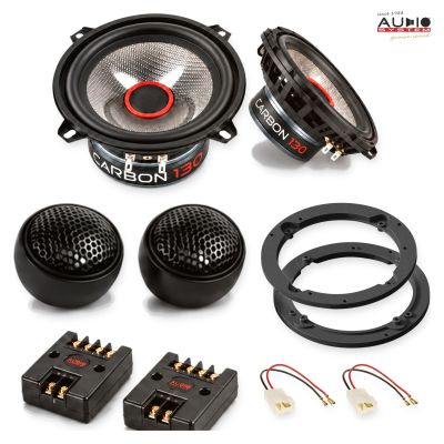 Pachet difuzoare Ford Puma (ECT) 1997-2001 Audio System CARBON componente dedicate uși față