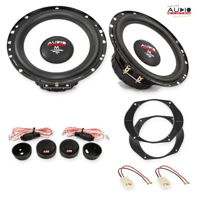 Pachet difuzoare Ford Transit 1994-2013 Audio System M-Series componente dedicate uși față