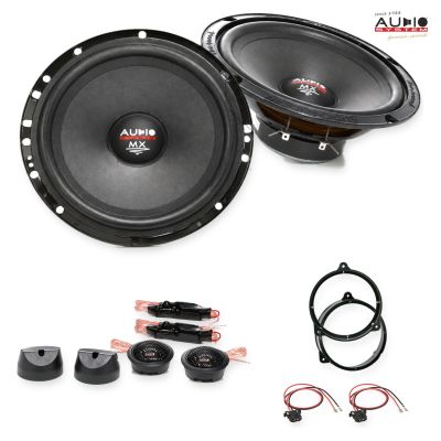 Pachet difuzoare Mercedes CLK Cabrio (A208) 1998-2003 Audio System MX componente dedicate uși față