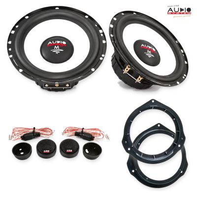 Pachet difuzoare Mercedes ML-Klasse (W166) 2011-2015 Audio System M-Series componente dedicate uși față