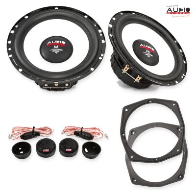 Pachet difuzoare Mercedes V-Klasse (W447) 2019-2023 Audio System M-Series componente dedicate uși spate