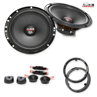 Pachet difuzoare Mitsubishi ASX 2012-2015 Audio System MX componente dedicate uși față