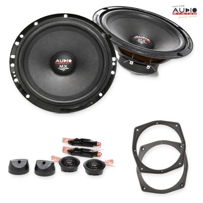 Pachet difuzoare Mitsubishi Pajero (V60) 2000-2007 Audio System MX componente dedicate uși față