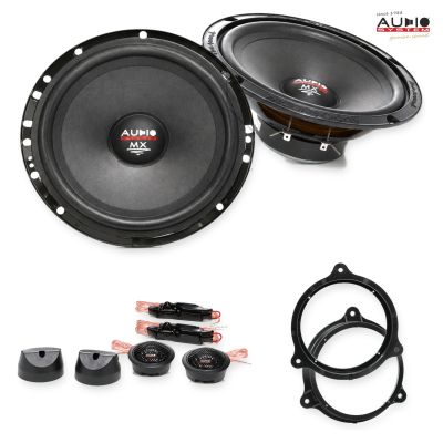 Pachet difuzoare Nissan Note (E11) 2006-2009 Audio System MX componente dedicate uși față