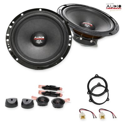 Pachet difuzoare Nissan Tiida 2003-2008 Audio System MX componente dedicate uși față