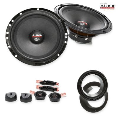 Pachet difuzoare Opel Agila B (H-B) 2008-2014 Audio System MX componente dedicate uși față