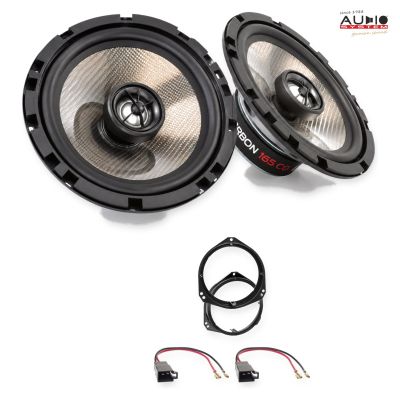 Pachet difuzoare Opel Combo (Combo-C) 2001-2004 Audio System CARBON coaxiale dedicate uși spate