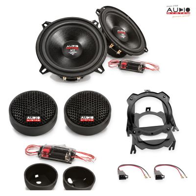 Pachet difuzoare Opel Corsa C (X01) 3 uși 2000-2006 Audio System MX componente dedicate uși față