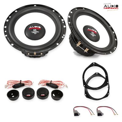 Pachet difuzoare Opel Corsa D (S07) 2011-2014 Audio System M-Series componente dedicate uși față