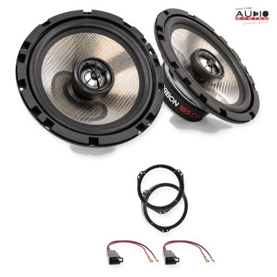 Pachet difuzoare Opel Meriva (A) 2003-2009 Audio System CARBON coaxiale dedicate uși spate