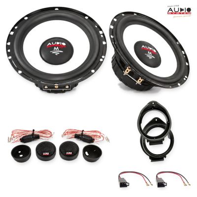 Pachet difuzoare Opel Meriva B 2010-2017 Audio System M-Series componente dedicate uși față