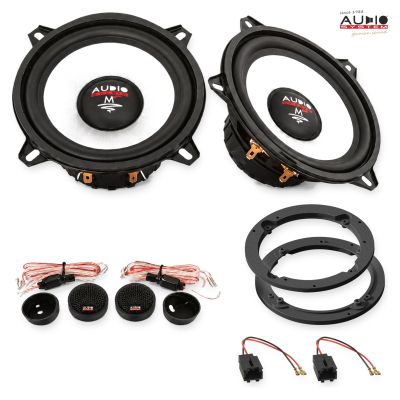 Pachet difuzoare Peugeot 807 (E) 2008-2014 Audio System M-Series componente dedicate uși față