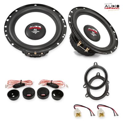 Pachet difuzoare Renault Clio IV (X98) 2012-2016 Audio System M-Series componente dedicate uși față