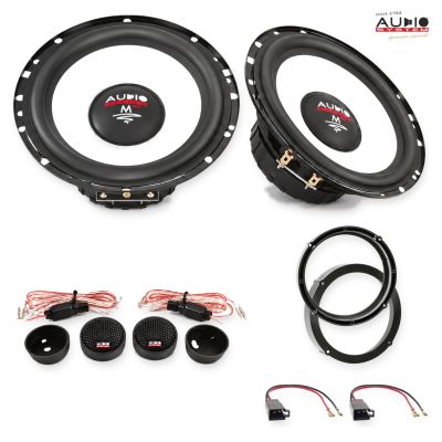 Pachet difuzoare Seat Altea (5P) 2004-2015 Audio System M-Series componente dedicate uși față
