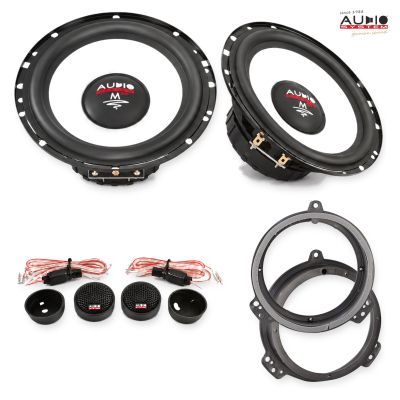 Pachet difuzoare Seat Exeo 2008-2013 Audio System M-Series componente dedicate uși față