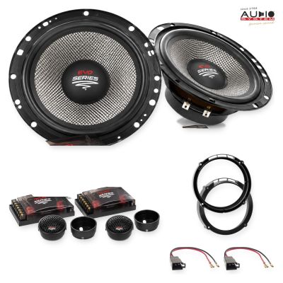 Pachet difuzoare Seat Leon (1P) 2005-2012 Audio System RADION componente dedicate uși spate