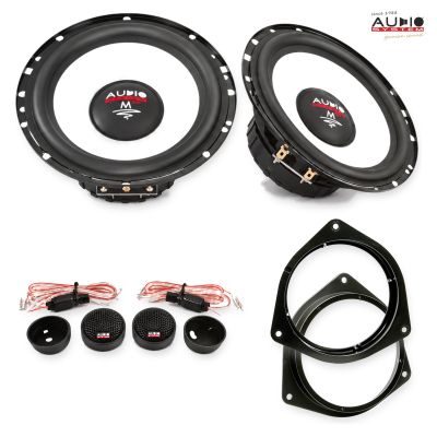 Pachet difuzoare Toyota Avensis (T27) 2012-2015 Audio System M-Series componente dedicate uși spate