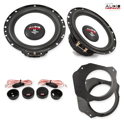 Pachet difuzoare Toyota ProAce (1G) 2013-2016 Audio System M-Series componente dedicate uși față